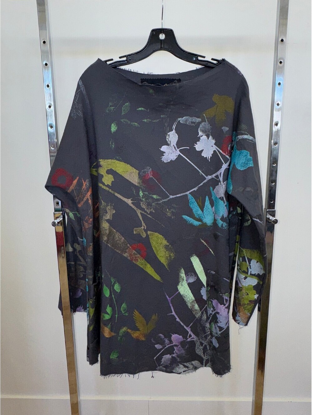 Kate Beck Black Floral Longsleeve